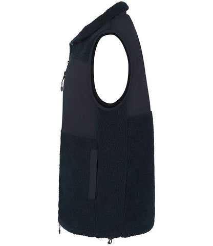 Front Row Recycled Sherpa Gilet