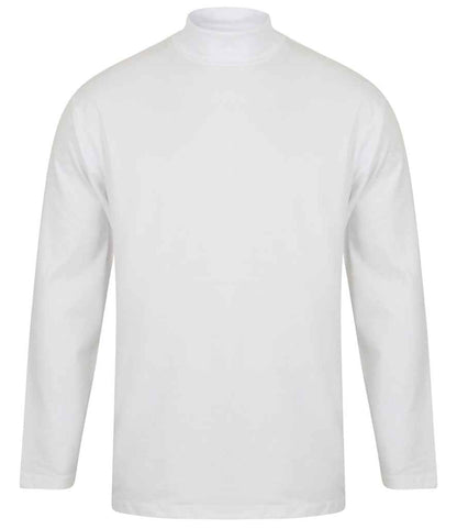 Henbury Long Sleeve Roll Neck Top