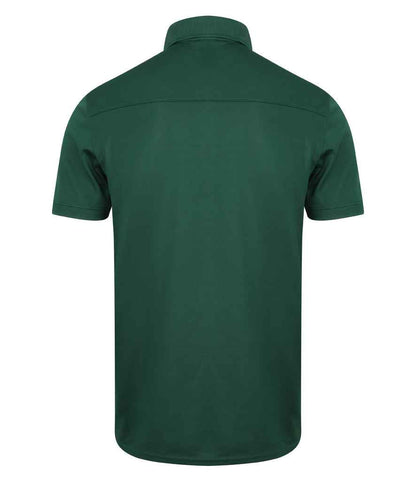 Henbury Slim Fit Stretch Microfine Piqué Polo Shirt