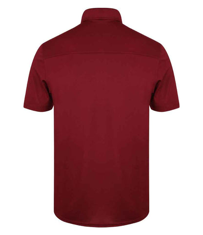 Henbury Slim Fit Stretch Microfine Piqué Polo Shirt