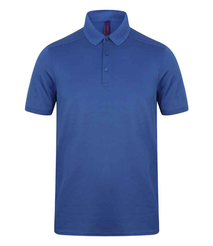 Henbury Slim Fit Stretch Microfine Piqué Polo Shirt