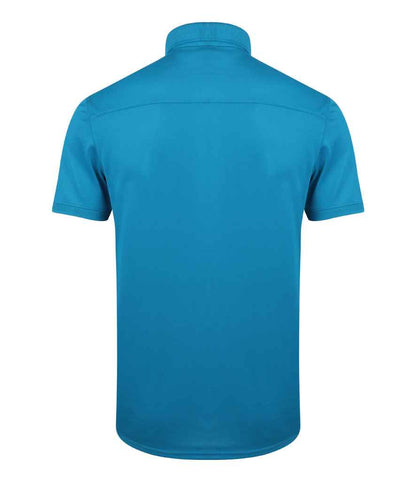 Henbury Slim Fit Stretch Microfine Piqué Polo Shirt