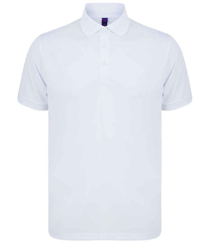 Henbury Recycled Polyester Piqué Polo Shirt