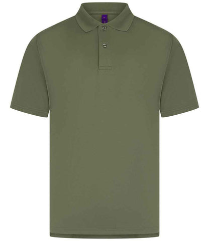 Henbury Coolplus® Wicking Piqué Polo Shirt