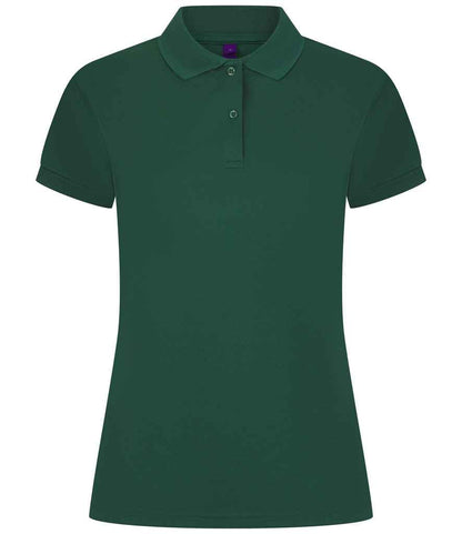 Henbury Ladies Coolplus® Wicking Piqué Polo Shirt