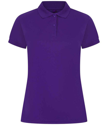 Henbury Ladies Coolplus® Wicking Piqué Polo Shirt