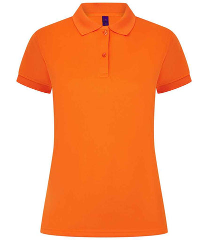 Henbury Ladies Coolplus® Wicking Piqué Polo Shirt