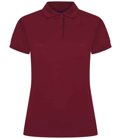 Henbury Ladies Coolplus® Wicking Piqué Polo Shirt