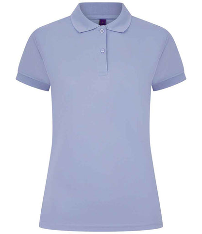 Henbury Ladies Coolplus® Wicking Piqué Polo Shirt
