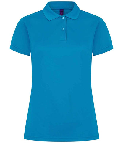 Henbury Ladies Coolplus® Wicking Piqué Polo Shirt