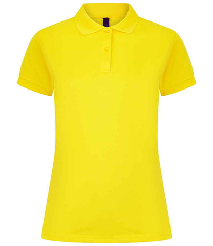 Henbury Ladies Coolplus® Wicking Piqué Polo Shirt
