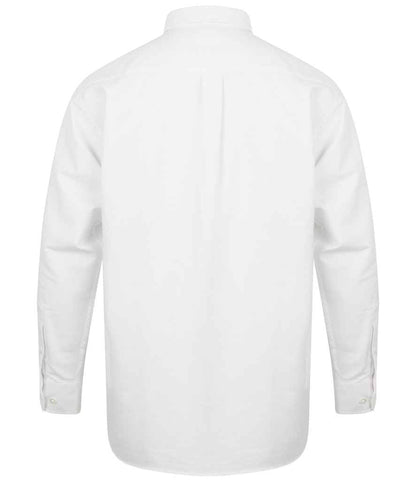 Henbury Long Sleeve Classic Oxford Shirt