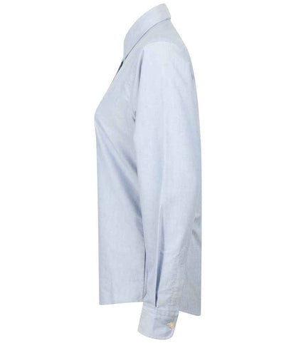 Henbury Ladies Long Sleeve Classic Oxford Shirt