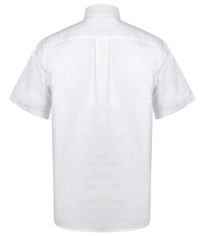 Henbury Short Sleeve Classic Oxford Shirt