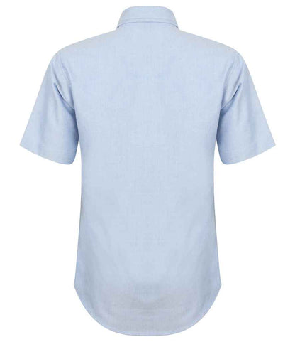 Henbury Ladies Short Sleeve Classic Oxford Shirt