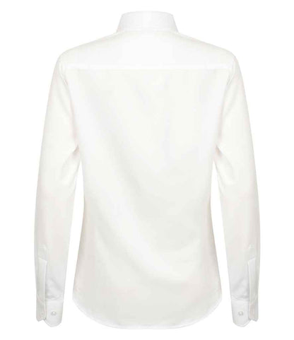 Henbury Ladies Long Sleeve Wicking Shirt
