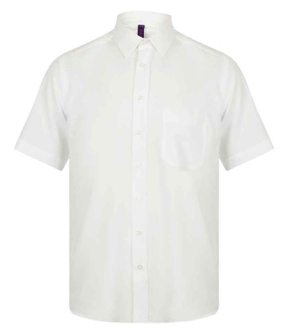 Henbury Short Sleeve Wicking Shirt