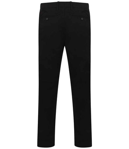 Henbury Stretch Flex Waistband Chino Trousers
