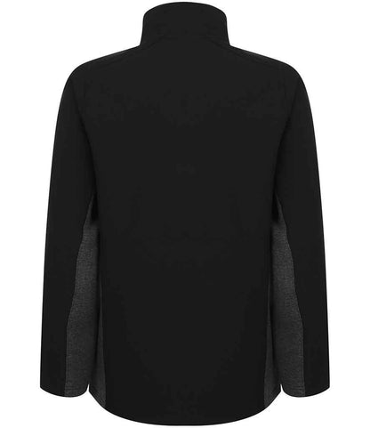 Henbury Unisex Contrast Soft Shell Jacket