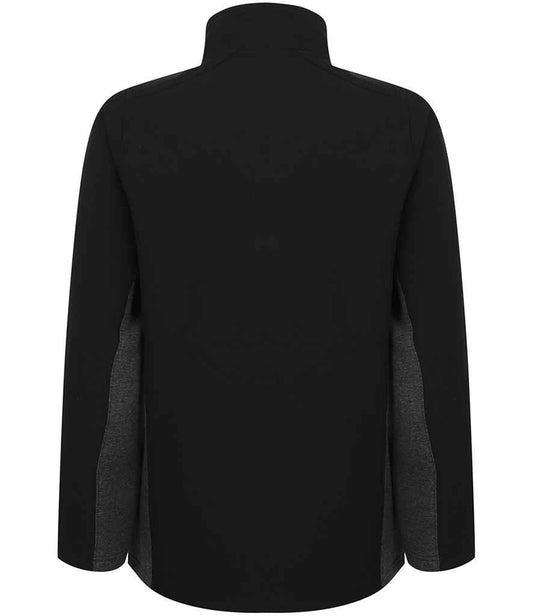 Henbury Unisex Contrast Soft Shell Jacket