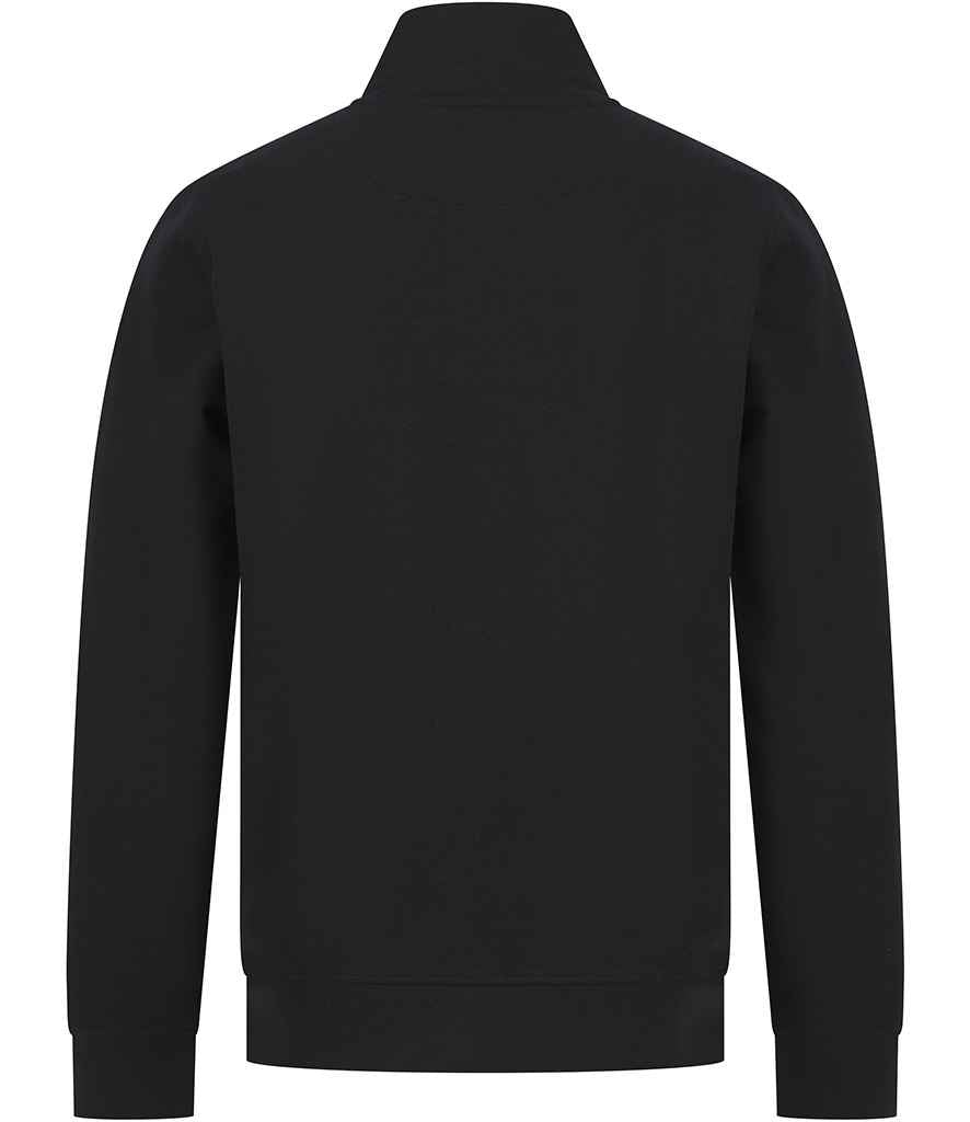 Henbury Unisex Sustainable 1/4 Zip Sweatshirt