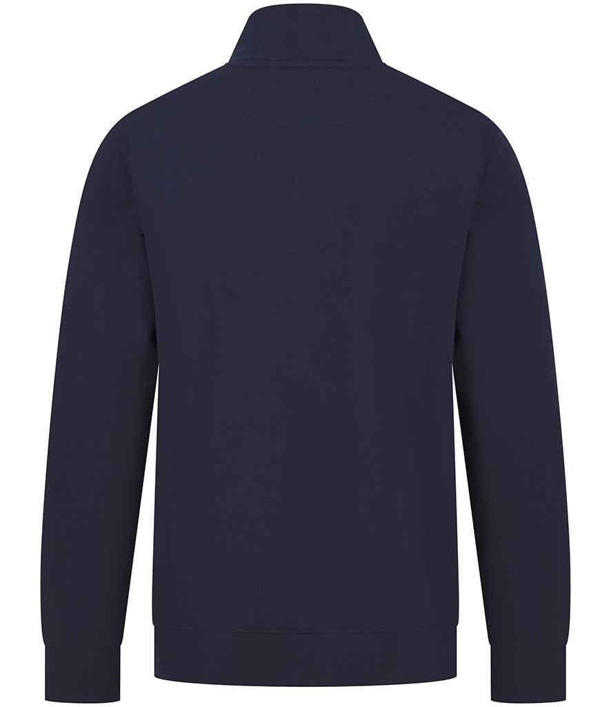 Henbury Unisex Sustainable 1/4 Zip Sweatshirt