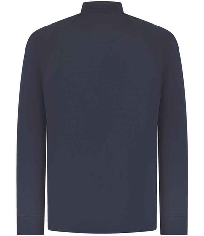 Henbury Zip Neck Wicking Top