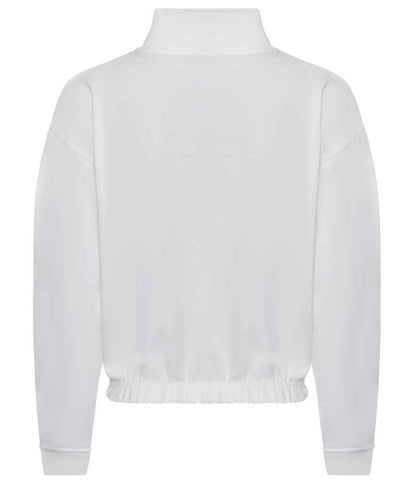 AWDis Ladies Cropped 1/4 Zip Sweatshirt