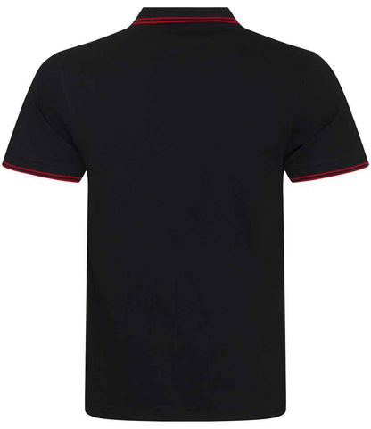 AWDis Stretch Tipped Piqué Polo Shirt