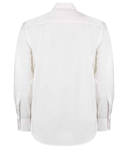 Kustom Kit Premium Long Sleeve Classic Fit Oxford Shirt
