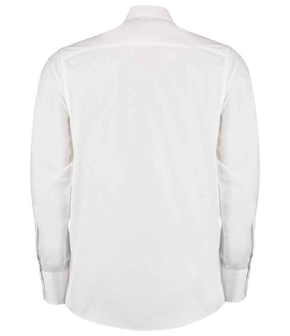 Kustom Kit Long Sleeve Tailored Business Shirt