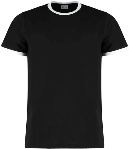 Kustom Kit Fashion Fit Ringer T-Shirt
