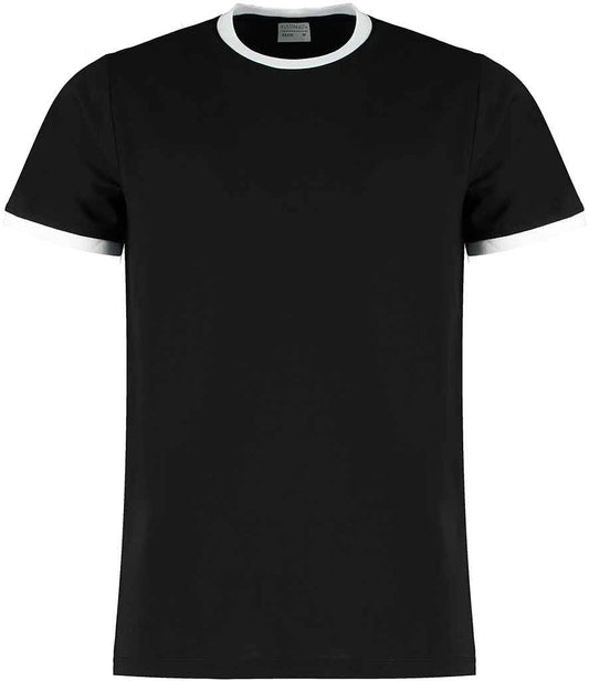 Kustom Kit Fashion Fit Ringer T-Shirt