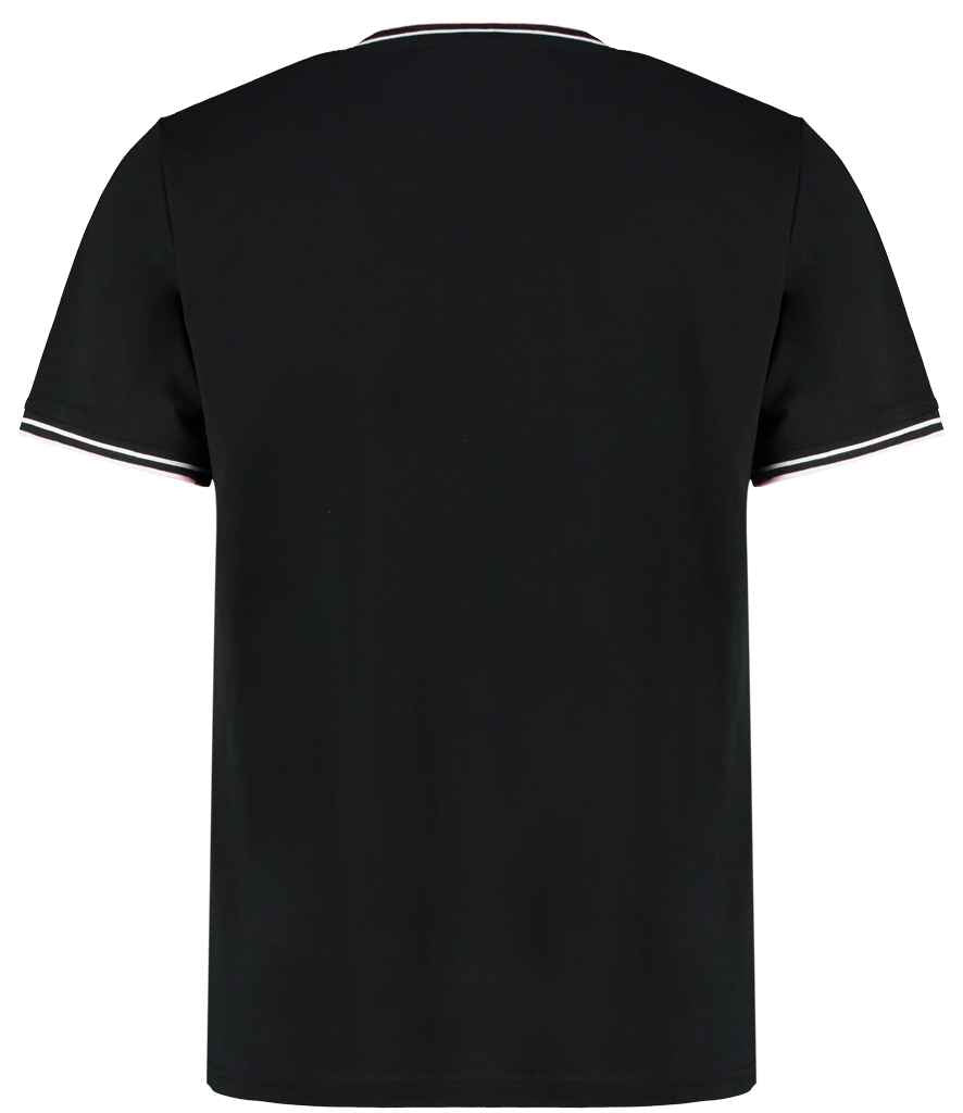 Kustom Kit Fashion Fit Tipped T-Shirt