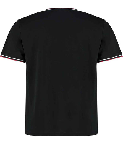 Kustom Kit Fashion Fit Tipped T-Shirt