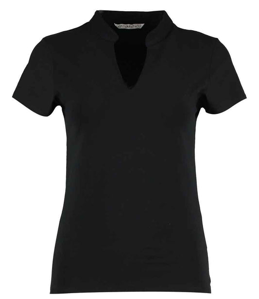 Kustom Kit Ladies V Neck Corporate Top