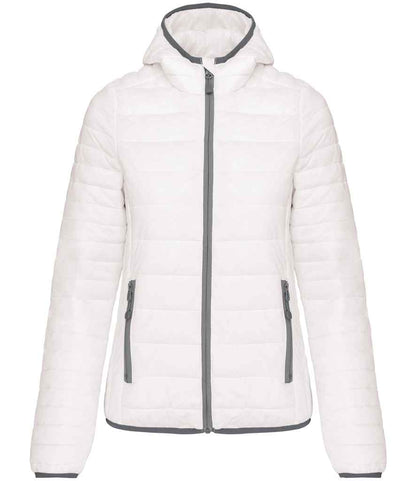 Kariban Ladies Lightweight Hooded Padded Jacket