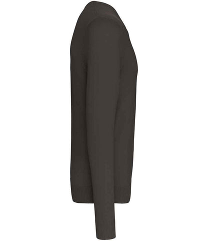 Kariban Cotton Acrylic V Neck Sweater