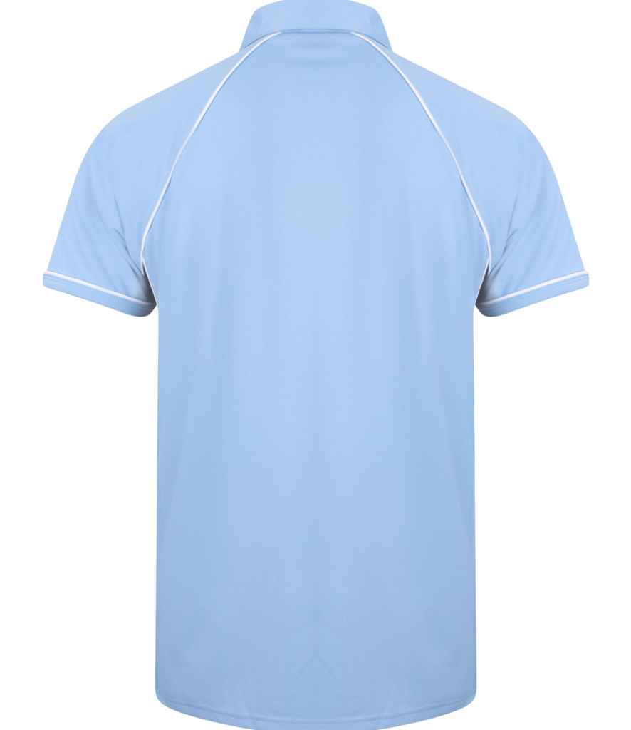 Finden + Hales Performance Piped Polo Shirt