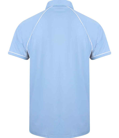 Finden + Hales Performance Piped Polo Shirt