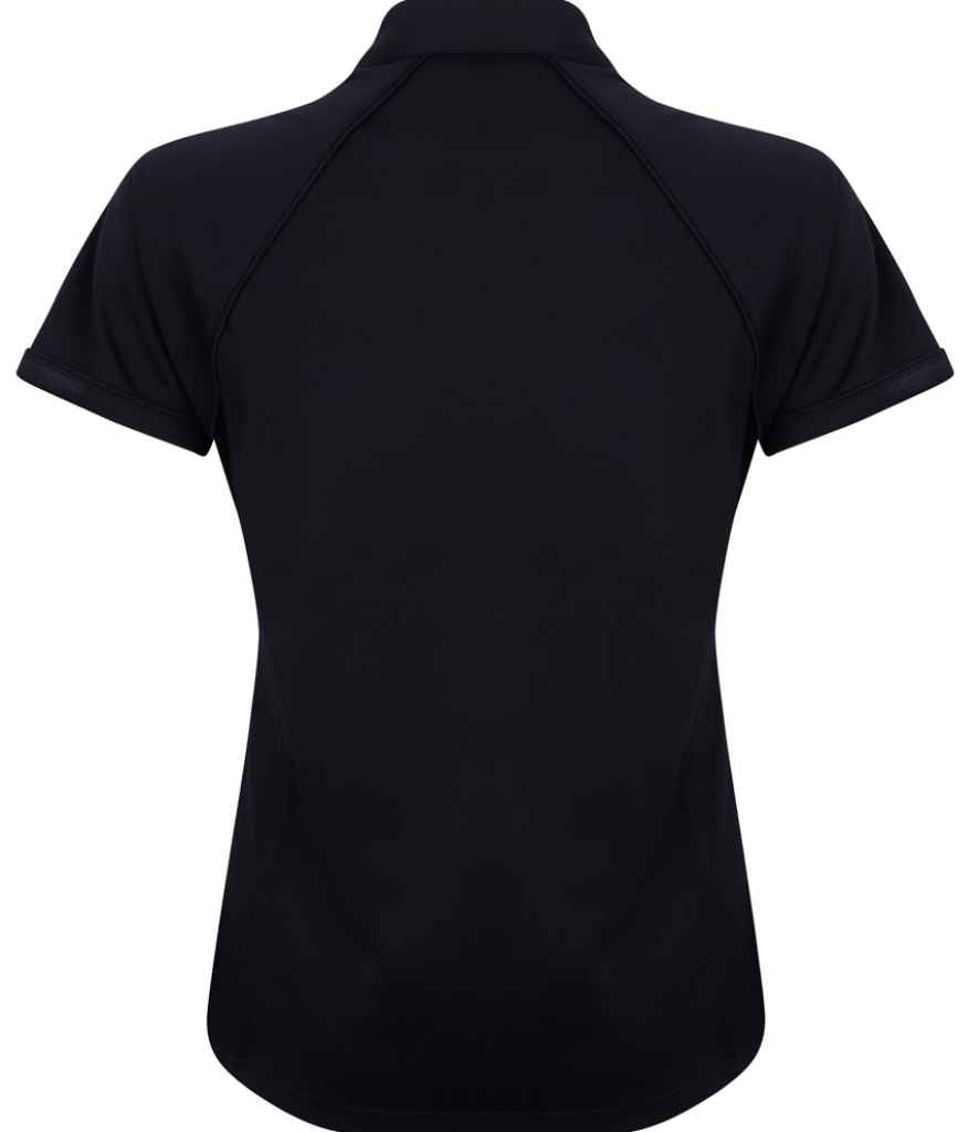 Finden + Hales Ladies Performance Piped Polo Shirt