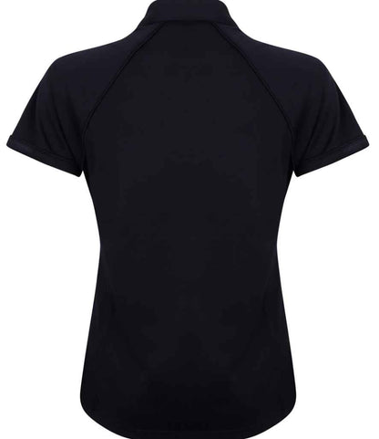 Finden + Hales Ladies Performance Piped Polo Shirt
