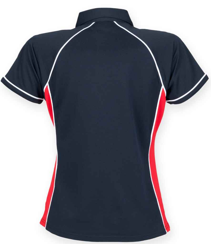 Finden + Hales Ladies Performance Piped Polo Shirt