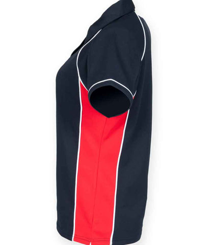 Finden + Hales Ladies Performance Piped Polo Shirt