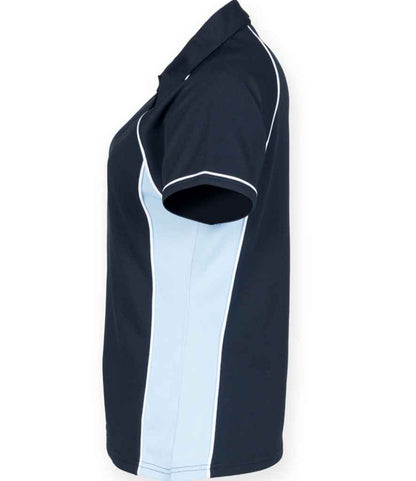 Finden + Hales Ladies Performance Piped Polo Shirt