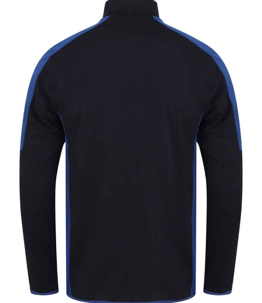 Finden + Hales Contrast Zip Neck Midlayer Top
