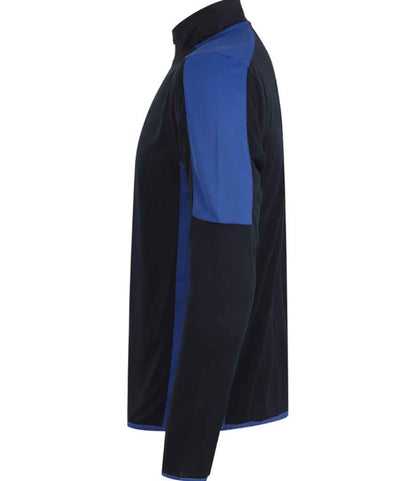 Finden + Hales Contrast Zip Neck Midlayer Top