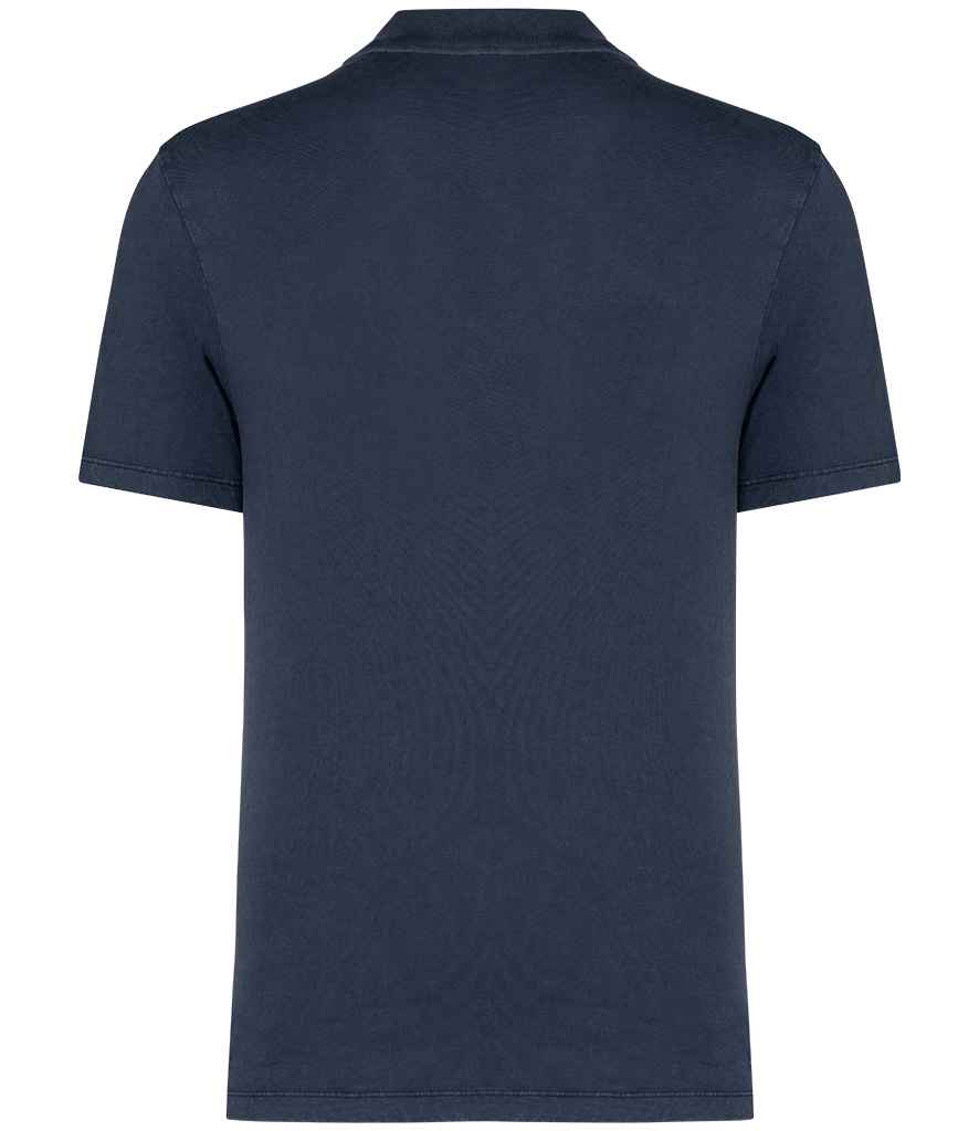 Native Spirit Washed Jersey Polo Shirt