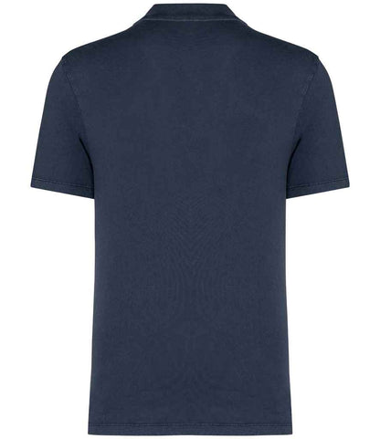 Native Spirit Washed Jersey Polo Shirt