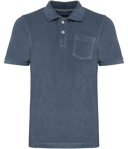 Native Spirit Kids Terry Towel Polo Shirt